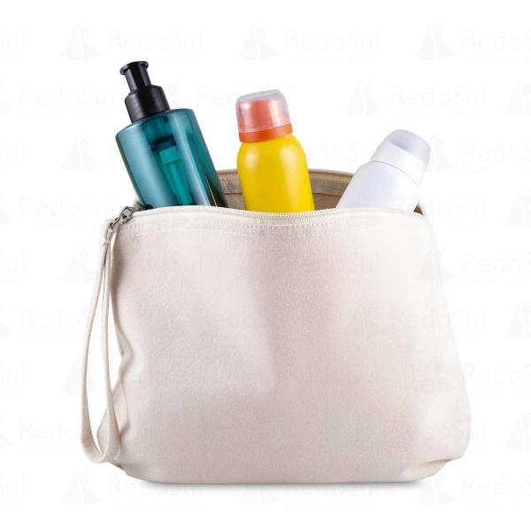 Nécessaire Personalizada em Algodão Reciclado 340 gramas 